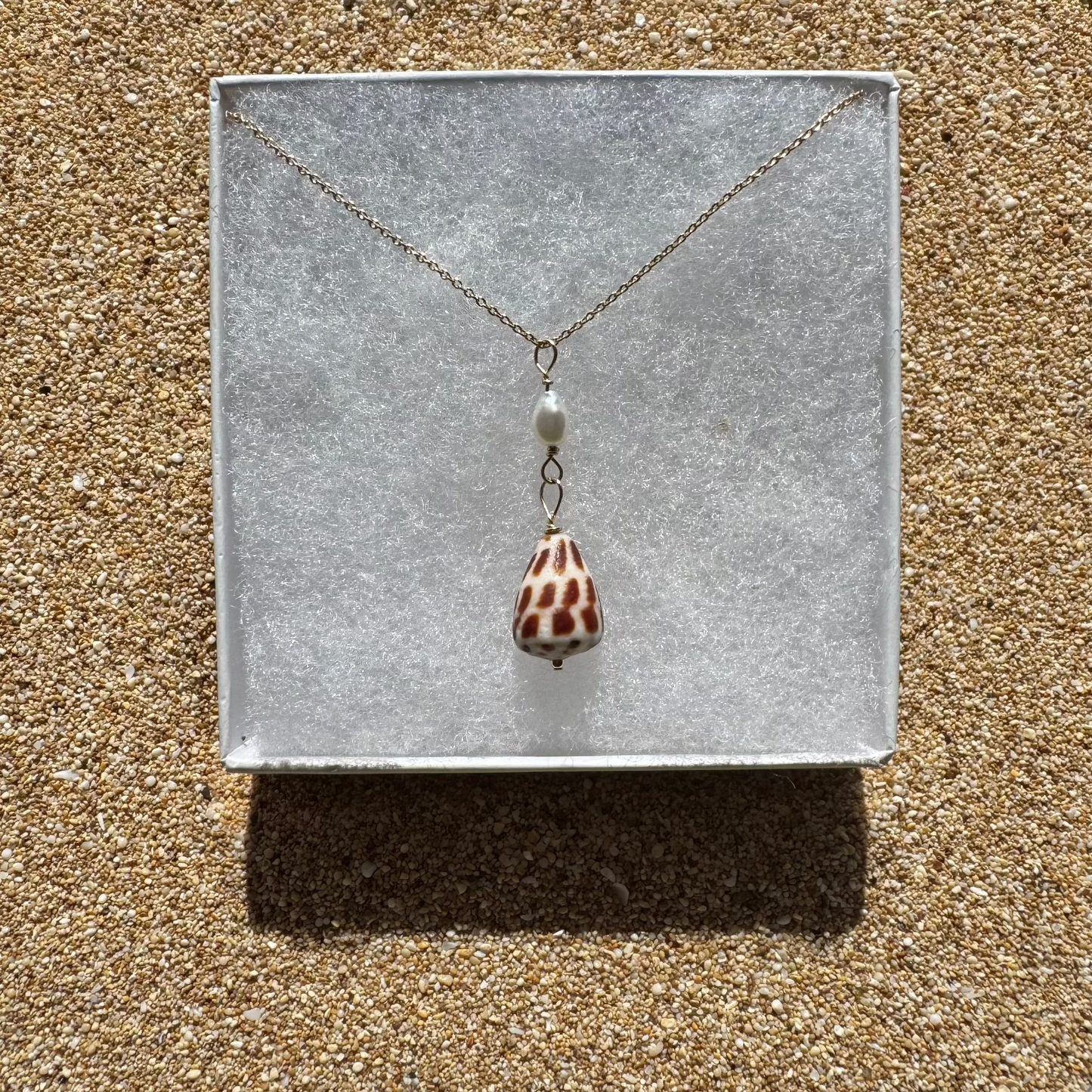 Hebrew Cone Shell Necklace