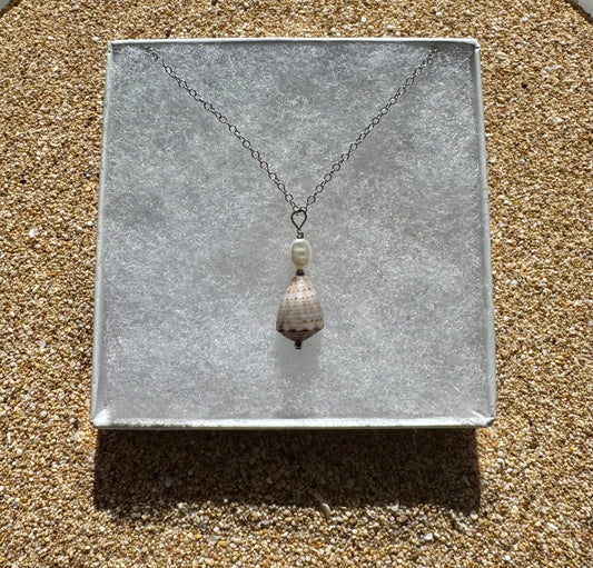 Abbreviated Cone Shell Necklace