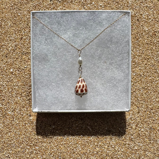 Hebrew Cone Shell Necklace