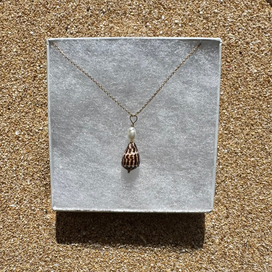 Chaldean Cone Shell Necklace