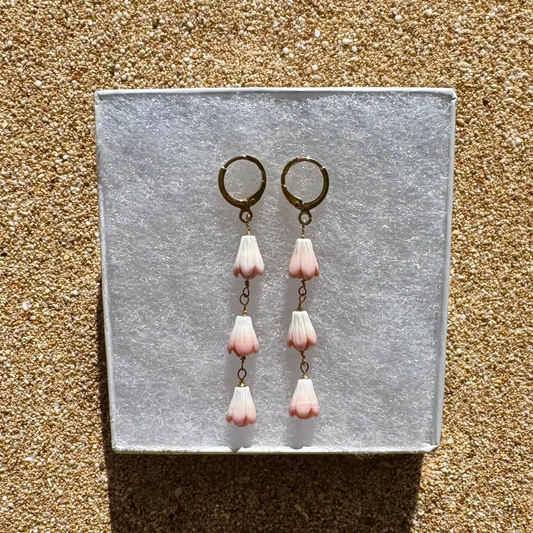 Conch Pikake Earrings